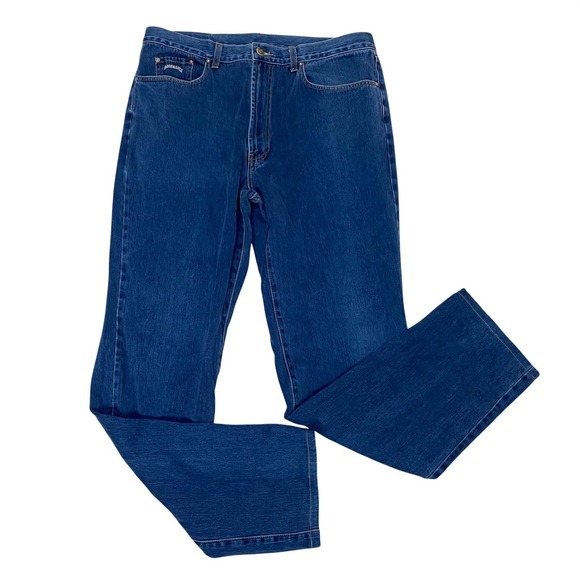 Faconnable Other - Faconnable Men's Straight Leg Blue Jeans 38L Cotton Made in Macau Design France